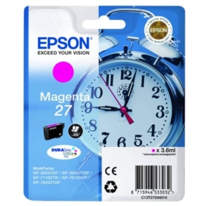 Cartuccia inkjet Sveglia 27 Epson magenta C13T27034012
