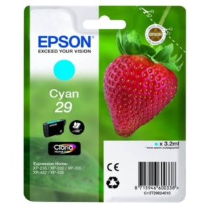 Cartuccia inkjet Fragola T29 Epson ciano C13T29824012
