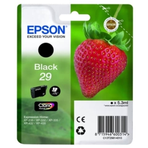 Cartuccia inkjet Fragola T29 Epson nero C13T29814012