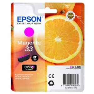 Cartuccia inkjet Arance T33 Epson magenta C13T33434012
