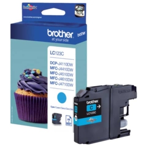 Cartuccia inkjet LC-123 Brother ciano LC-123C