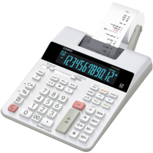 Calcolatrice scrivente Casio semi-professionale con alimentazione AC bianco - FR-2650RC-W-EC