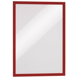 Cornici con pannello magnetico DURABLE DURAFRAME® A3 rosso 325x445mm conf. 2 - 487303