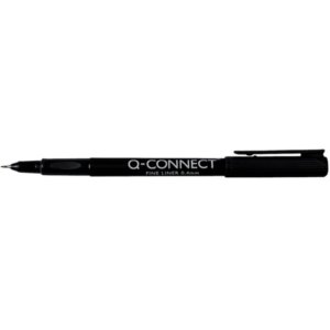 Fineliner Q-Connect 0.4 mm nero Conf. 10 pezzi - KF25007
