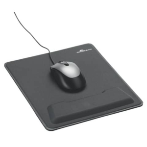 Tappetino per mouse rettangolare con supporto per polso Durable Ergotop® nero 5703-58