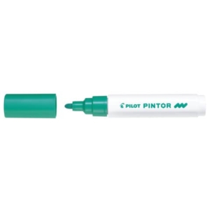 Marcatore multisuperficie Pilot Pintor a base d'acqua punta in fibra 4,5 mm verde - 002386