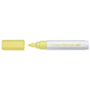 Marcatore multisuperficie Pilot Pintor a base d'acqua punta in fibra 4,5 mm giallo pastello - 002370