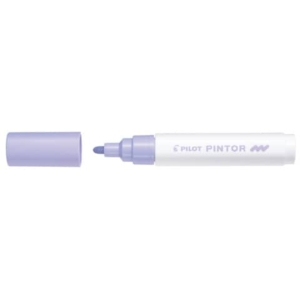 Marcatore multisuperficie Pilot Pintor a base d'acqua punta in fibra 4,5 mm viola pastello - 002373