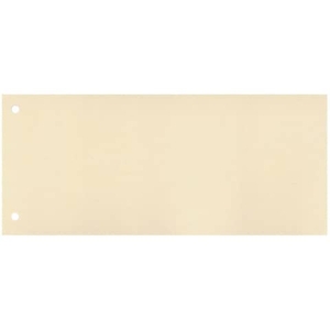 Separatore per archivio con due fori Q-Connect 24x10,5 cm 190 g/m² cuoio conf. da 100 - KF00514