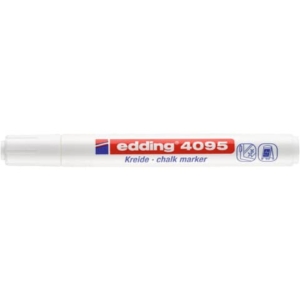Marcatore a gesso liquido edding 4095 punta conica 2-3 mm bianco E-4095 049