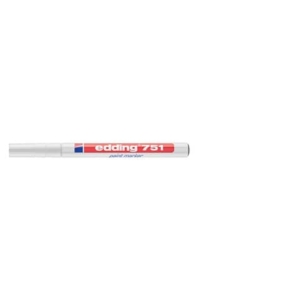 Marcatore a vernice edding 751 punta conica 1-2 mm bianco E-751 049