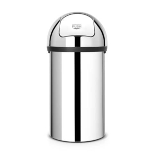 Pattumiera Brabantia Push Bin 60L 40x40x81 cm Inox Lucido 402623