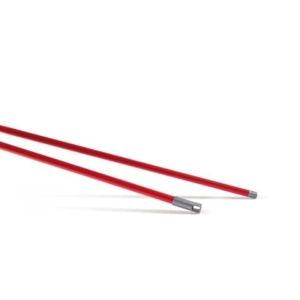 Manico metallico Perfetto Factory Vital 130 cm rosso 0032