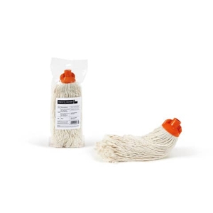 Mop in cotone Perfetto Factory 280 g bianco / coccia arancio 0024F