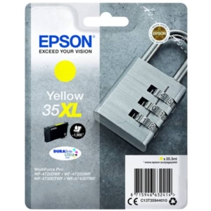 Cartuccia inkjet alta capacità Lucchetto 35XL Epson giallo C13T35944010