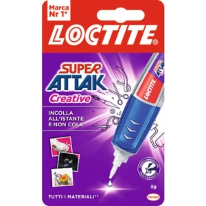 Colla Loctite Super Attak Creative 3 gr - trasparente 2954983