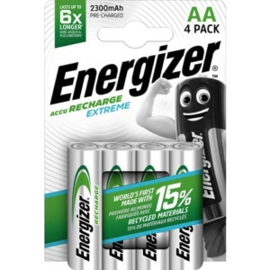 Batterie ricaricabili ENERGIZER Extreme AAA - 800 mAh conf. da 4 - E300849400