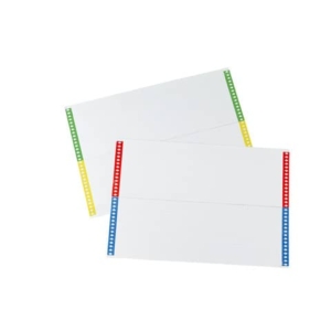 Cartoncini di ricambio BERTESI per cartelle sospese cassetto - ass.ti conf. 10 ff da 28 (280 cartoncini) - 032 10