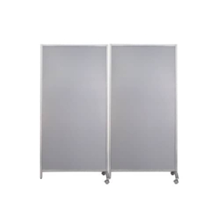 Paravento con magneti Serena Group in policarbonato grigio 80x40x170 cm WAL804017G