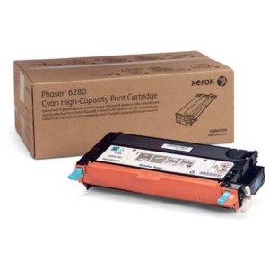 Toner alta capacità Xerox ciano 106R01392