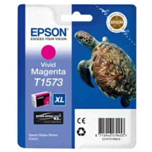 Cartuccia inkjet alta capacità ink pigmentato blister RS T1573 Epson magenta vivido - C13T15734010