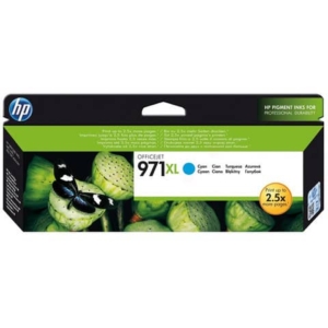 Cartuccia inkjet alta capacità 971XL HP ciano CN626AE