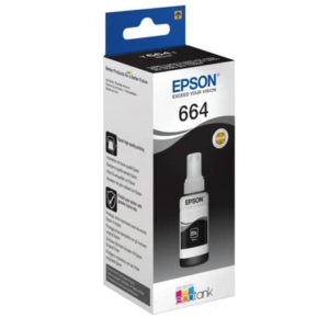 Cartuccia inkjet T6641 Epson nero  C13T664140