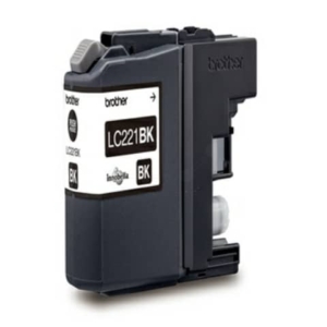 Cartuccia inkjet uso moderato LC-221 Brother nero LC-221BK