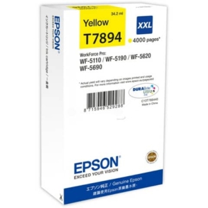 Cartuccia inkjet altissima resa T7894 - XXL Epson giallo C13T789440