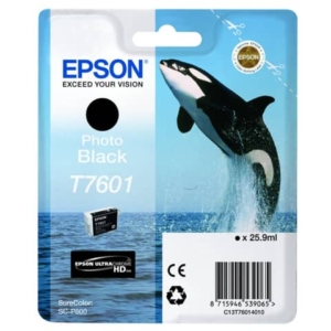 Cartuccia inkjet T7601 Epson nero fotografico C13T76014010