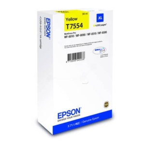 Cartuccia inkjet altissima resa T7554XL Epson giallo C13T755440