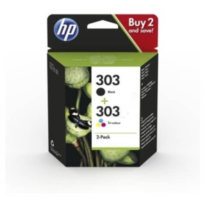 Cartuccia inkjet 303 - 2 pack/tri-color HP 3YM92AE