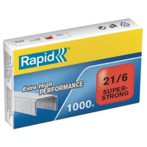 Punti metallici Rapid Super Strong 21/6 conf. da 1000 - 24867700