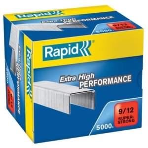 Punti metallici Rapid Super Strong 9/12 conf. da 5000 - 24871400