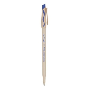 Penna a sfera stick Paper Mate Replay cancellabile M 1 mm blu 2109256