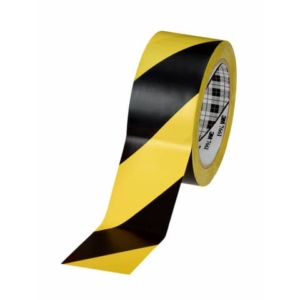 Nastro per segnaletica 3M in vinile 50,8 mm x 33 m nero/giallo 766I