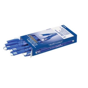 Penna a sfera cancellabile TRATTO Cancellik 1 mm blu F826101