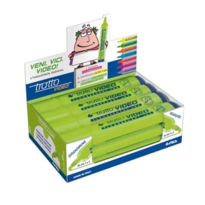 Evidenziatore TRATTO Video 1-5 mm lime F830209
