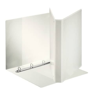 Raccoglitore personalizzabile Esselte Display Maxi 4 anelli tondi 26x32 cm bianco dorso 3,9 cm bianco - 394752000