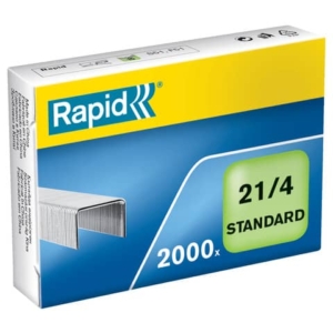 Punti metallici Rapid Standard 21/4 conf. da 2000 - 24867500