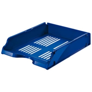 Vaschetta portacorrispondenza Esselte TRANSIT Standard polistirene blu 26x33,6x7,6 cm - 15652