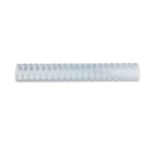 Dorsi plastici a 21 anelli GBC CombBind 45 mm A4 bianco - fino a 400 fogli conf da 50 dorsi - 4028206