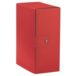 Cartella portaprogetti Esselte C35 EUROBOX 25x35 cm - dorso 15 cm presspan biverniciato rosso - 390335160