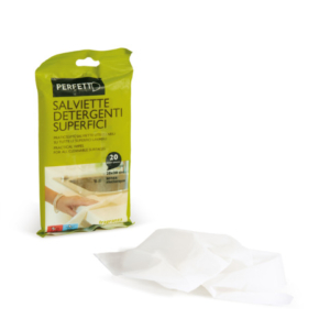 Salviette igienizzanti Perfetto 20x30 cm profumate bianco conf. 20 salviette - 0268