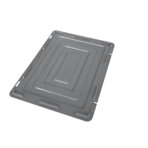 Coperchio per cassa di movimentazione in PPL Viso 30x40 cm grigio E4301/21