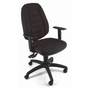 Sedia operativa girevole Unisit Cerere CRSYM  Eco Smart - rivestimento ignifugo nero - CRSYM/BRF/IN