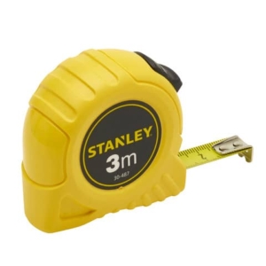 Flessometro STANLEY Tylon 3 m x 13 mm nastro in metallo - gancio per cintura M30487