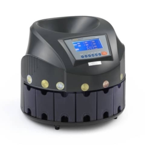 Conta dividi monete Holenburg CM 20 LCD nero 8 cassetti 3365