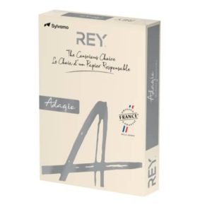 Carta colorata A4 Sylvamo Rey Adagio 160 g/m² avorio - Risma da 250 fogli - ADAGI160X475