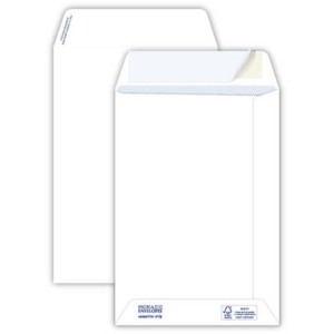 Buste a sacco bianche autoad. removibili Pigna Envelopes Competitor strip 100 g/m² 160x230 mm conf. 500 pz - 0029516